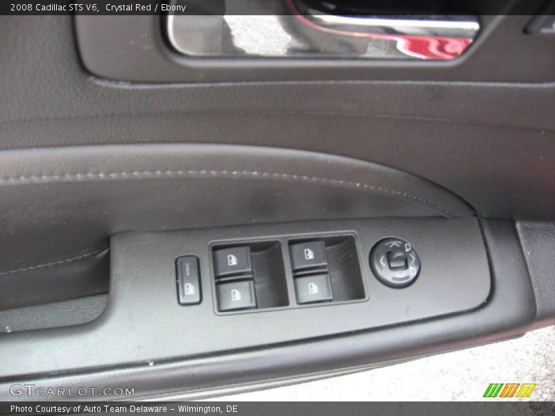 Crystal Red / Ebony 2008 Cadillac STS V6