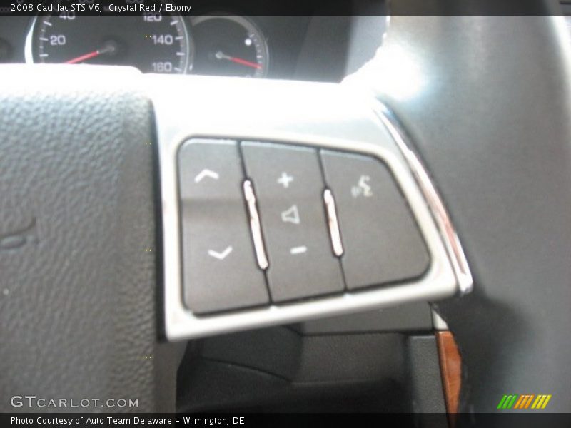 Crystal Red / Ebony 2008 Cadillac STS V6