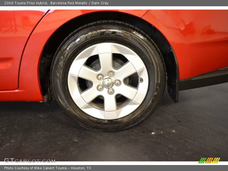 Barcelona Red Metallic / Dark Gray 2009 Toyota Prius Hybrid