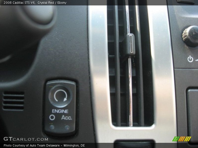 Crystal Red / Ebony 2008 Cadillac STS V6