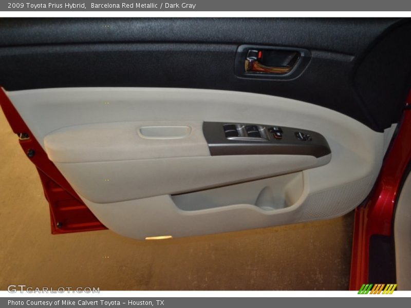 Barcelona Red Metallic / Dark Gray 2009 Toyota Prius Hybrid