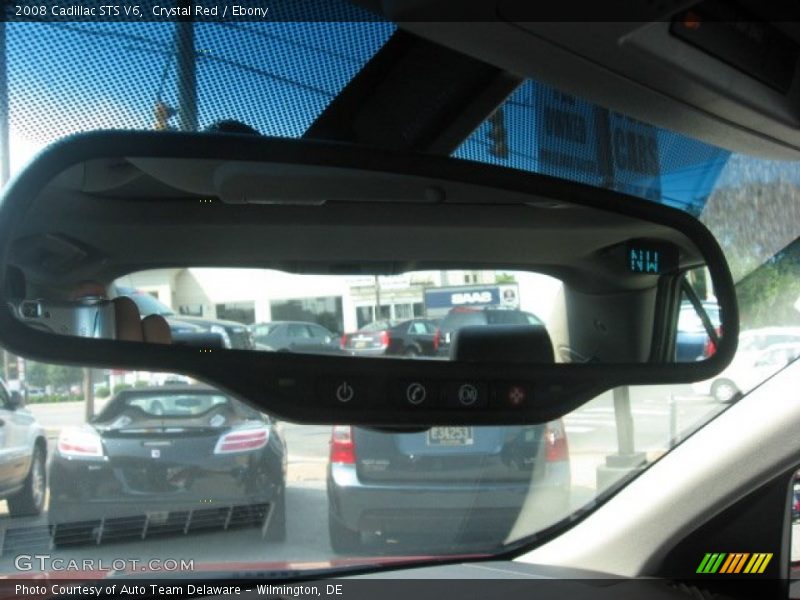 Crystal Red / Ebony 2008 Cadillac STS V6