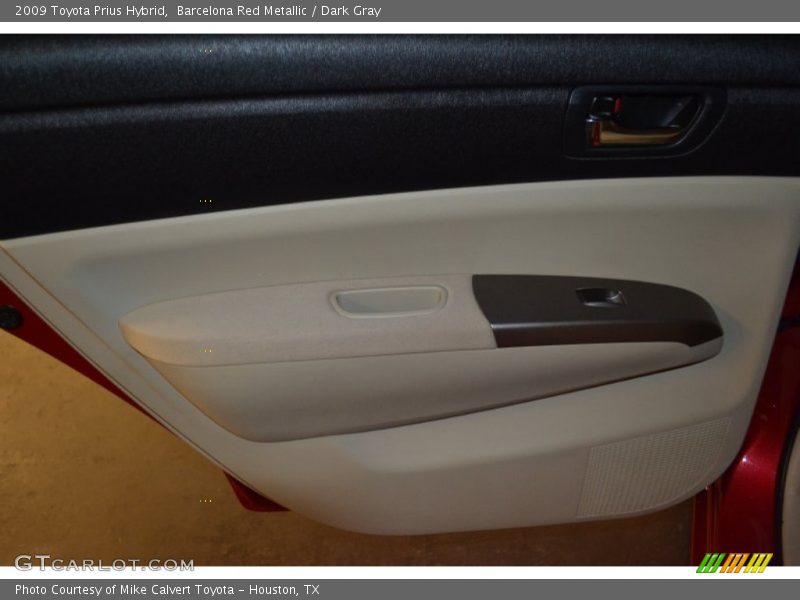 Barcelona Red Metallic / Dark Gray 2009 Toyota Prius Hybrid