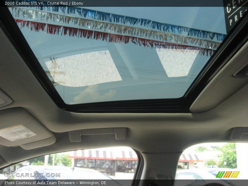 Crystal Red / Ebony 2008 Cadillac STS V6