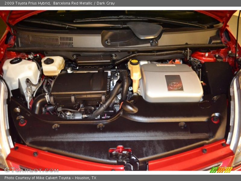 Barcelona Red Metallic / Dark Gray 2009 Toyota Prius Hybrid