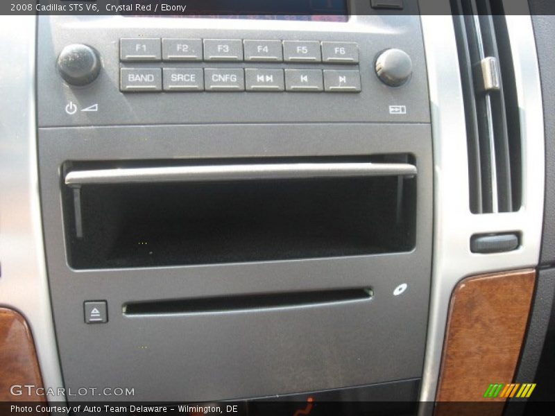 Crystal Red / Ebony 2008 Cadillac STS V6
