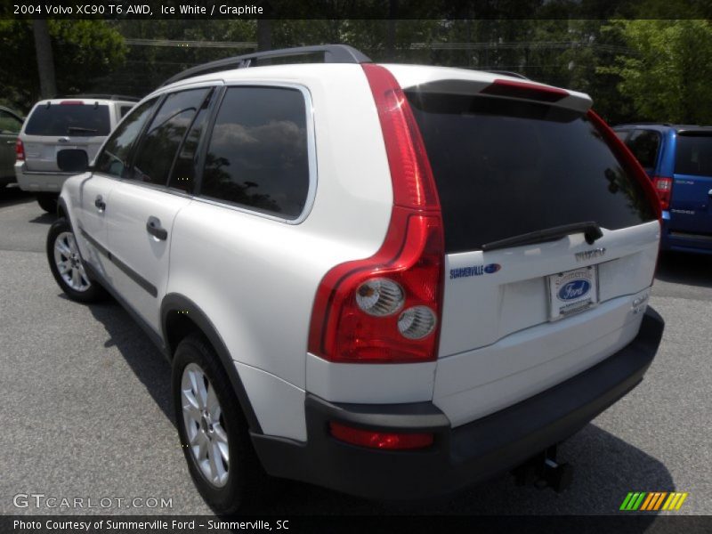 Ice White / Graphite 2004 Volvo XC90 T6 AWD