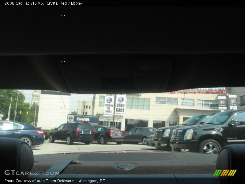 Crystal Red / Ebony 2008 Cadillac STS V6