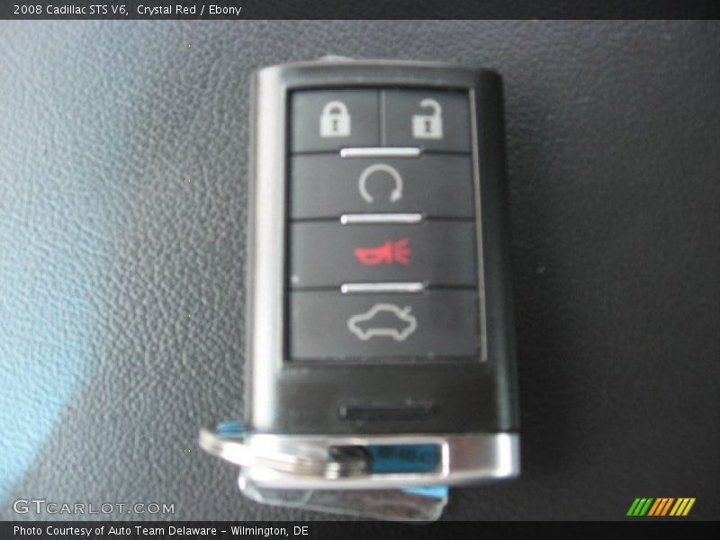 Crystal Red / Ebony 2008 Cadillac STS V6
