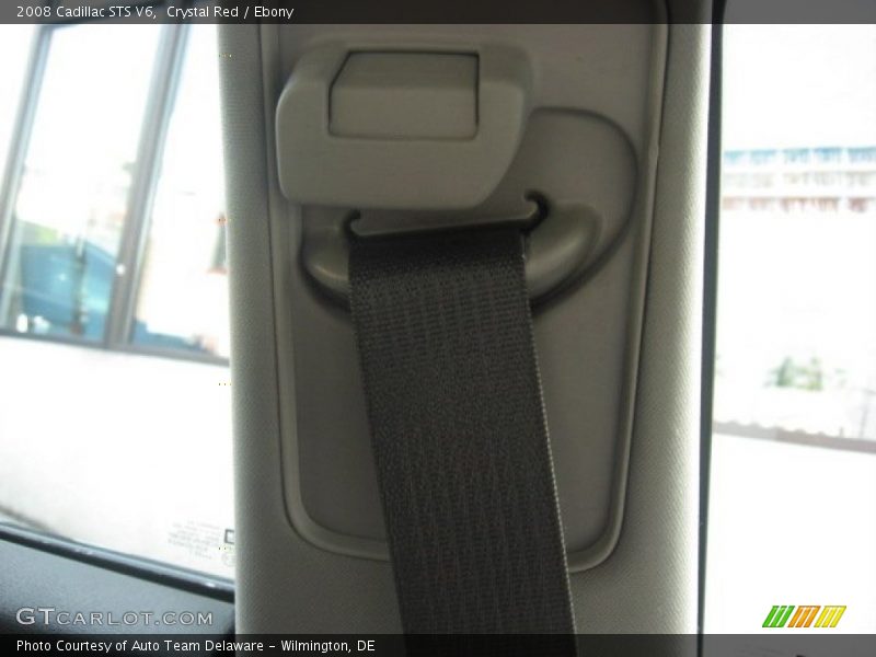 Crystal Red / Ebony 2008 Cadillac STS V6