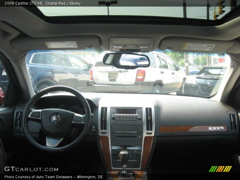 Crystal Red / Ebony 2008 Cadillac STS V6