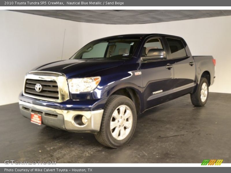 Nautical Blue Metallic / Sand Beige 2010 Toyota Tundra SR5 CrewMax