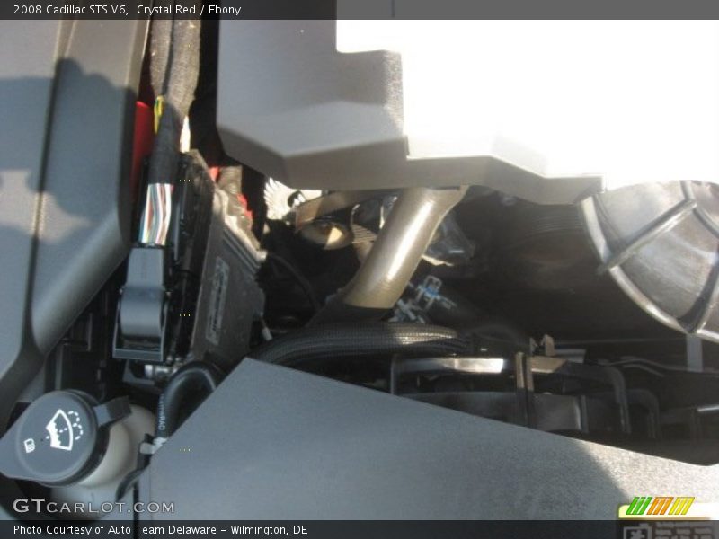 Crystal Red / Ebony 2008 Cadillac STS V6