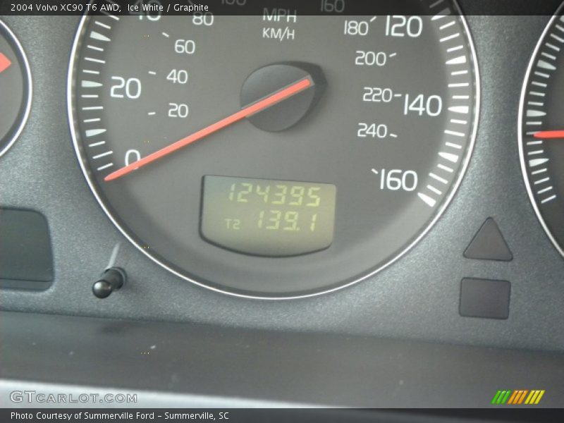 Ice White / Graphite 2004 Volvo XC90 T6 AWD