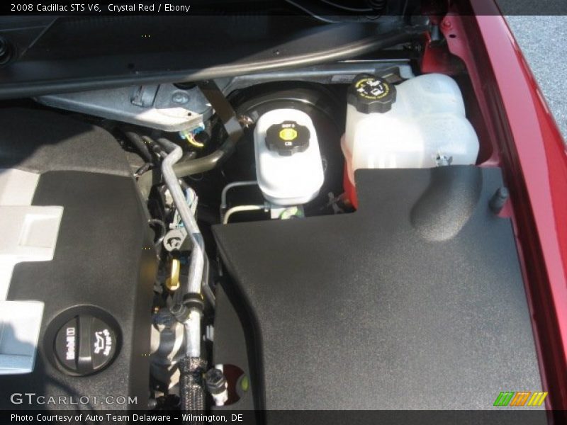 Crystal Red / Ebony 2008 Cadillac STS V6