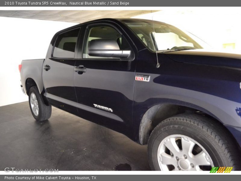 Nautical Blue Metallic / Sand Beige 2010 Toyota Tundra SR5 CrewMax