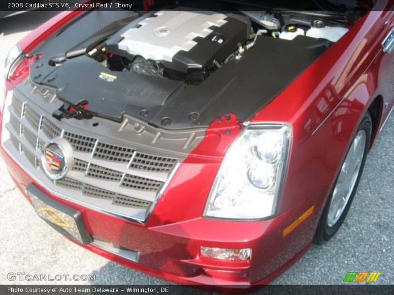 Crystal Red / Ebony 2008 Cadillac STS V6