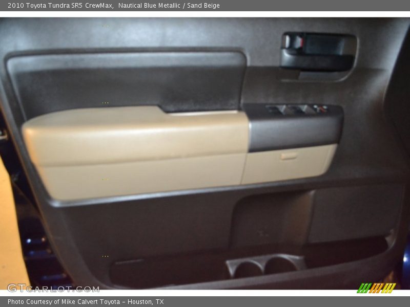 Nautical Blue Metallic / Sand Beige 2010 Toyota Tundra SR5 CrewMax