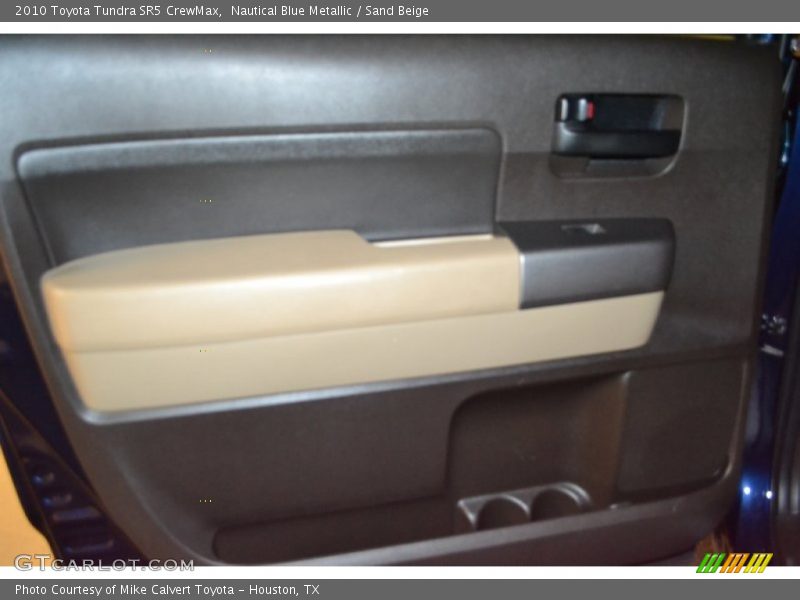 Nautical Blue Metallic / Sand Beige 2010 Toyota Tundra SR5 CrewMax