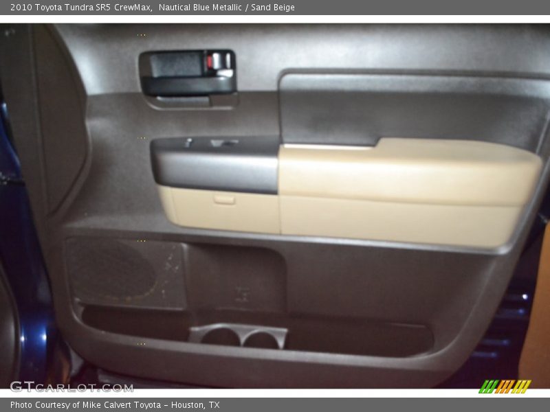 Nautical Blue Metallic / Sand Beige 2010 Toyota Tundra SR5 CrewMax