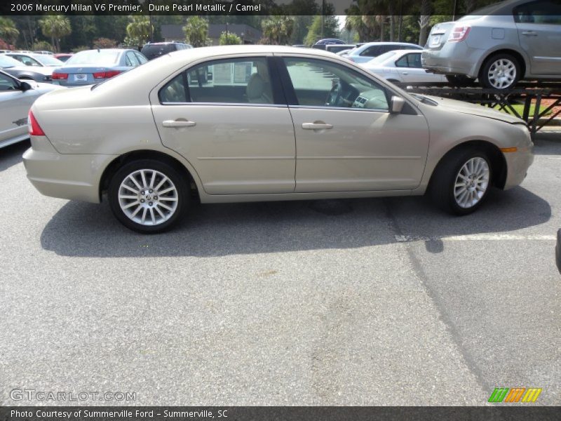 Dune Pearl Metallic / Camel 2006 Mercury Milan V6 Premier