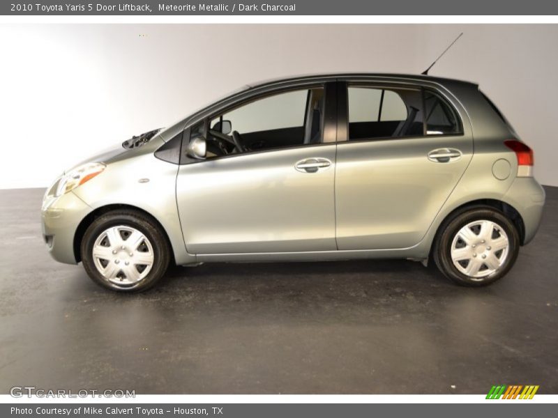 Meteorite Metallic / Dark Charcoal 2010 Toyota Yaris 5 Door Liftback