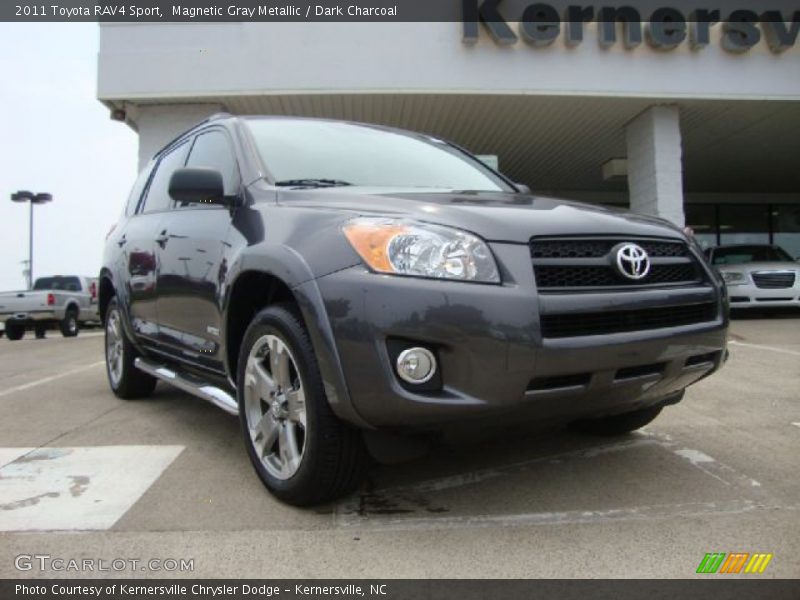 Magnetic Gray Metallic / Dark Charcoal 2011 Toyota RAV4 Sport