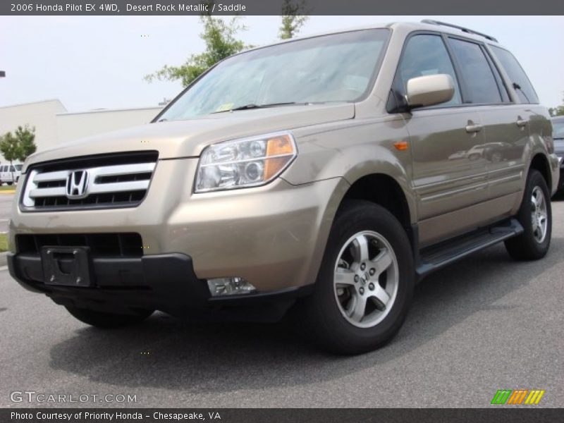 Desert Rock Metallic / Saddle 2006 Honda Pilot EX 4WD