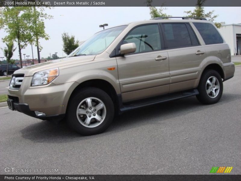 Desert Rock Metallic / Saddle 2006 Honda Pilot EX 4WD