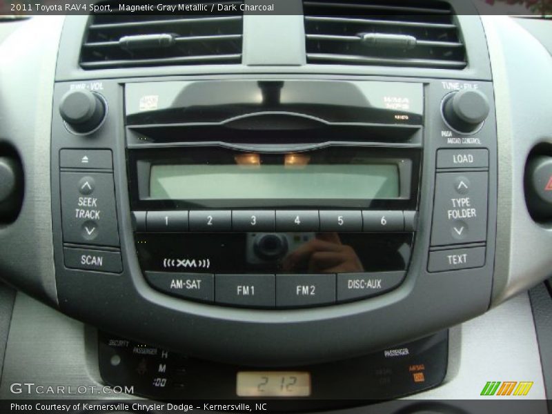 Magnetic Gray Metallic / Dark Charcoal 2011 Toyota RAV4 Sport