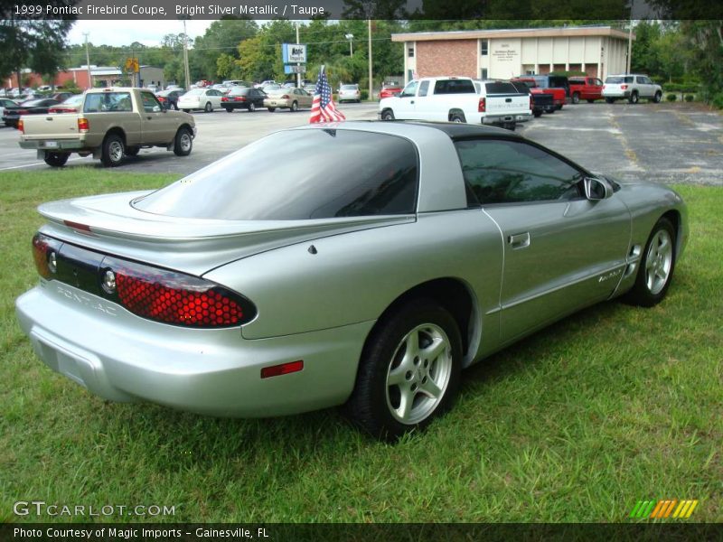 Bright Silver Metallic / Taupe 1999 Pontiac Firebird Coupe