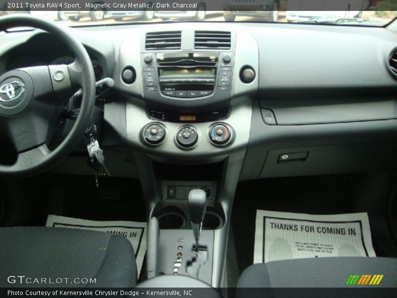 Magnetic Gray Metallic / Dark Charcoal 2011 Toyota RAV4 Sport