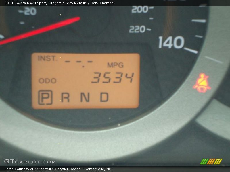 Magnetic Gray Metallic / Dark Charcoal 2011 Toyota RAV4 Sport