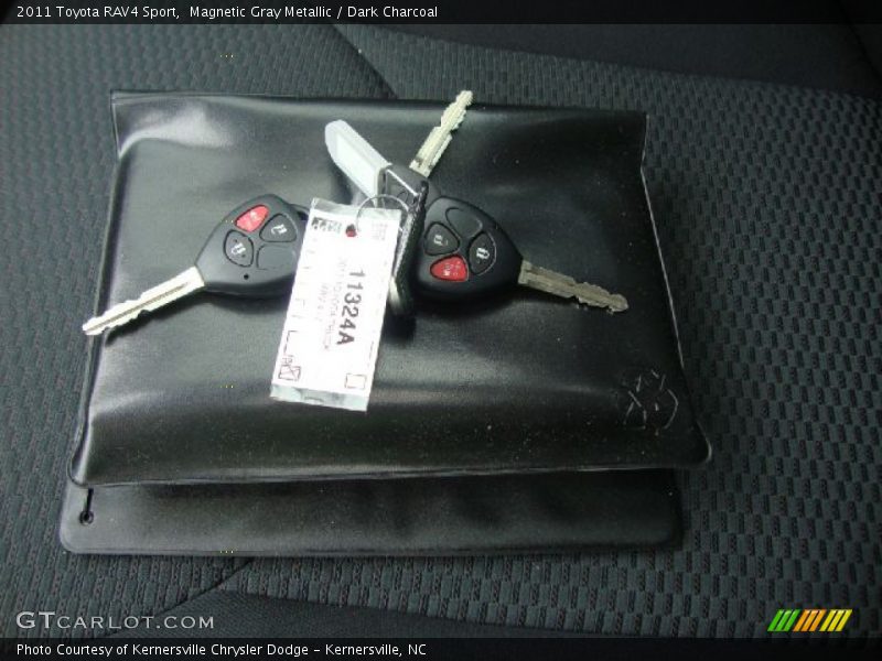 Magnetic Gray Metallic / Dark Charcoal 2011 Toyota RAV4 Sport