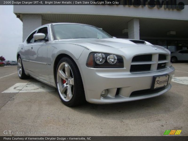 Bright Silver Metallic / Dark Slate Gray/Light Slate Gray 2006 Dodge Charger SRT-8