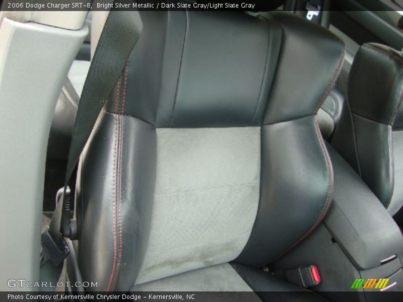 Bright Silver Metallic / Dark Slate Gray/Light Slate Gray 2006 Dodge Charger SRT-8