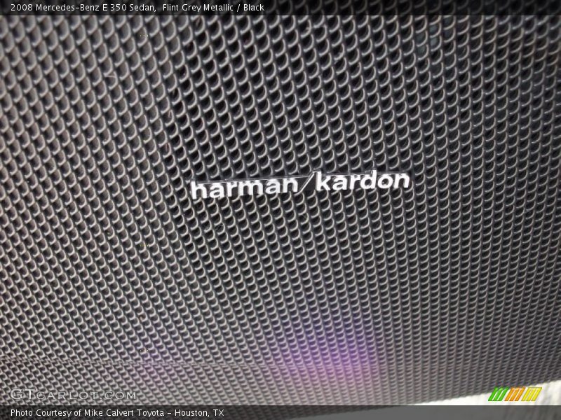 Flint Grey Metallic / Black 2008 Mercedes-Benz E 350 Sedan