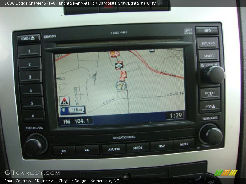 Navigation of 2006 Charger SRT-8