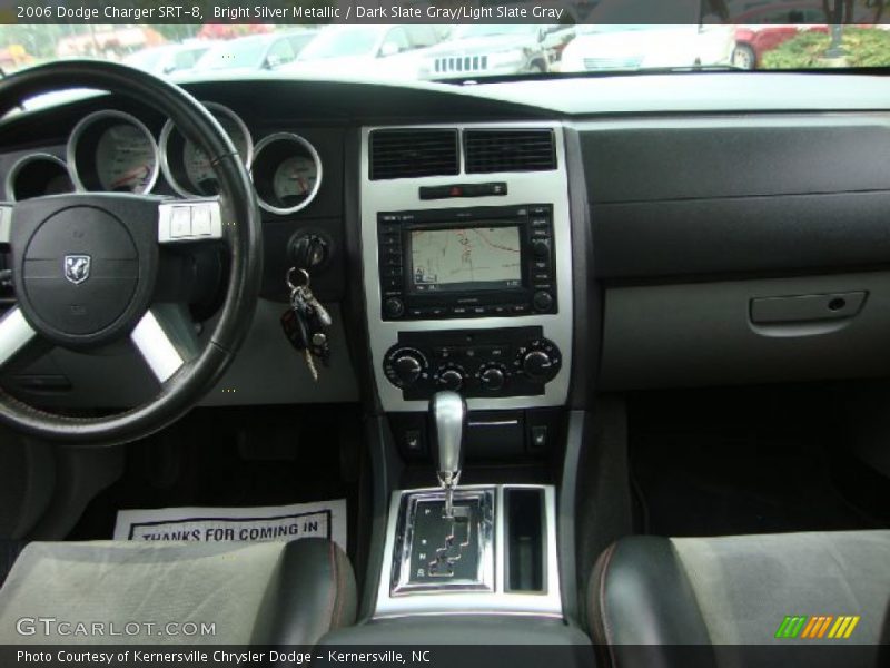 Bright Silver Metallic / Dark Slate Gray/Light Slate Gray 2006 Dodge Charger SRT-8