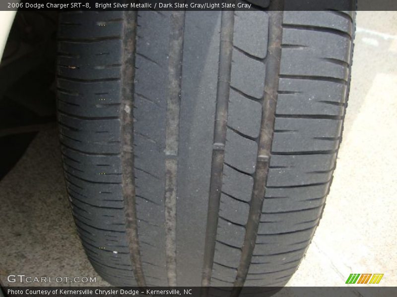 Bright Silver Metallic / Dark Slate Gray/Light Slate Gray 2006 Dodge Charger SRT-8