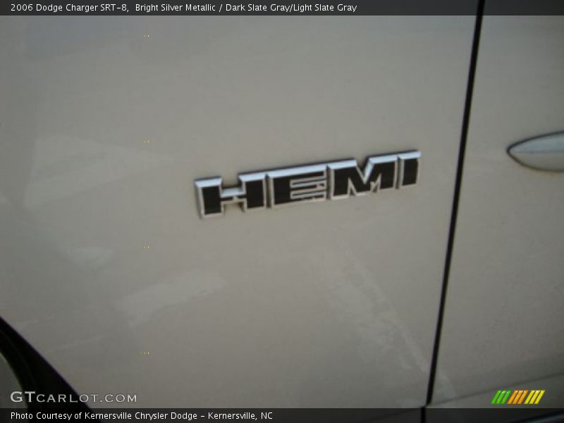 Bright Silver Metallic / Dark Slate Gray/Light Slate Gray 2006 Dodge Charger SRT-8