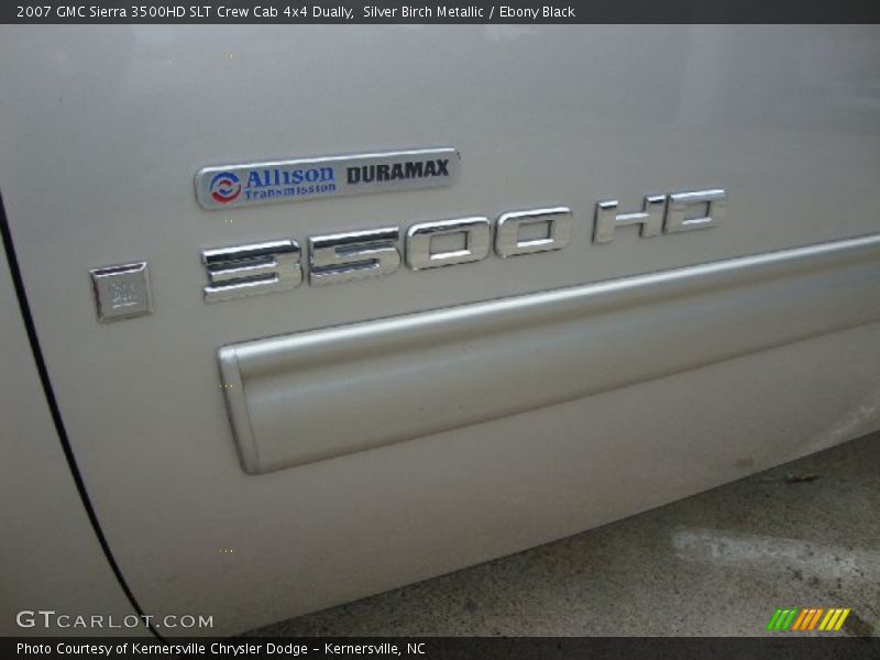  2007 Sierra 3500HD SLT Crew Cab 4x4 Dually Logo