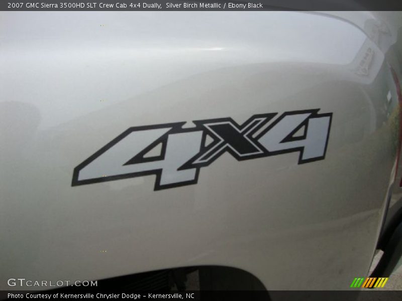 2007 Sierra 3500HD SLT Crew Cab 4x4 Dually Logo