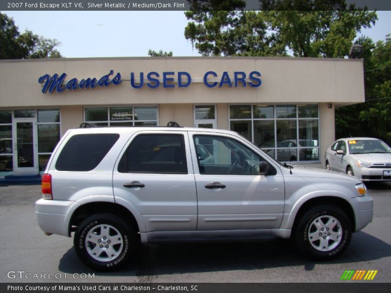 Silver Metallic / Medium/Dark Flint 2007 Ford Escape XLT V6