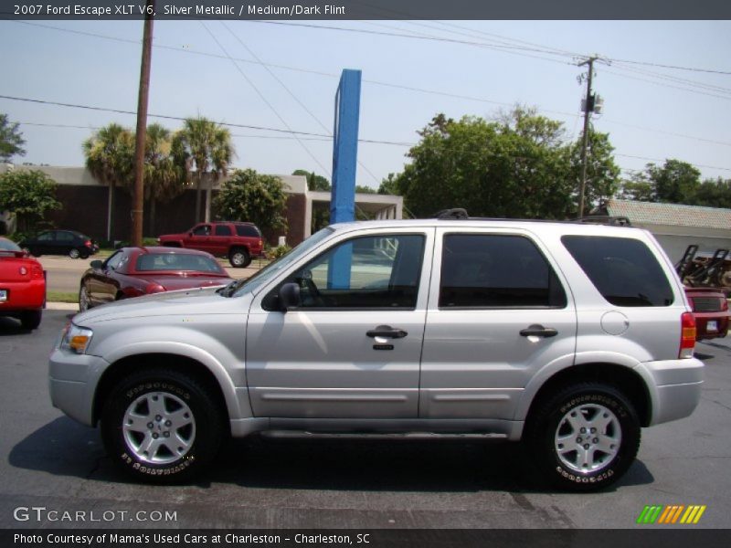 Silver Metallic / Medium/Dark Flint 2007 Ford Escape XLT V6