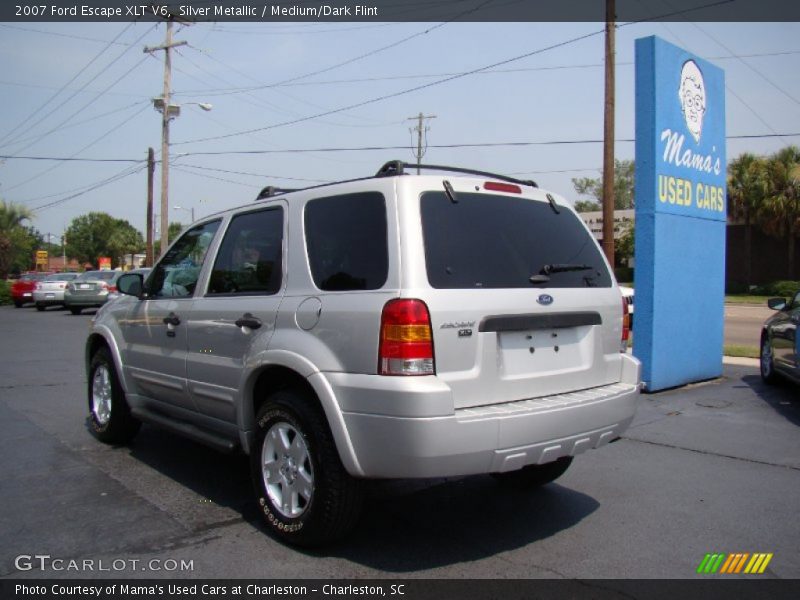 Silver Metallic / Medium/Dark Flint 2007 Ford Escape XLT V6