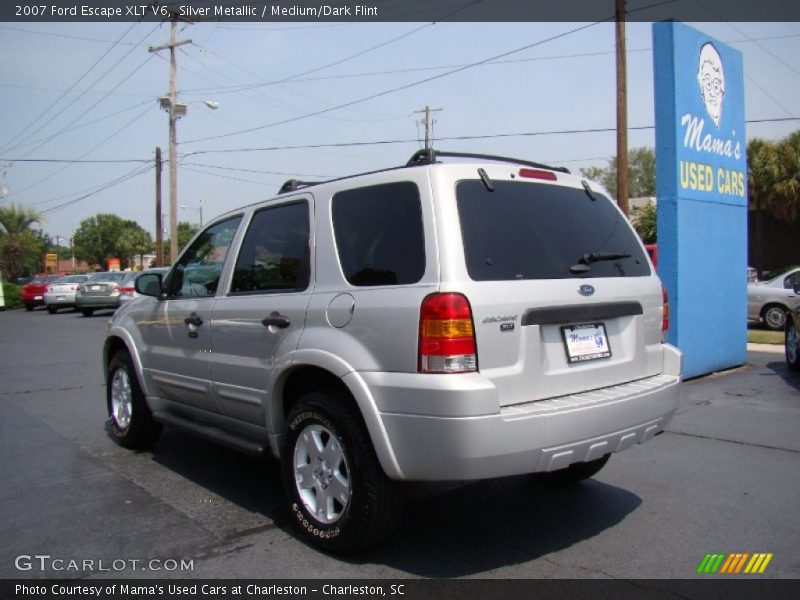 Silver Metallic / Medium/Dark Flint 2007 Ford Escape XLT V6