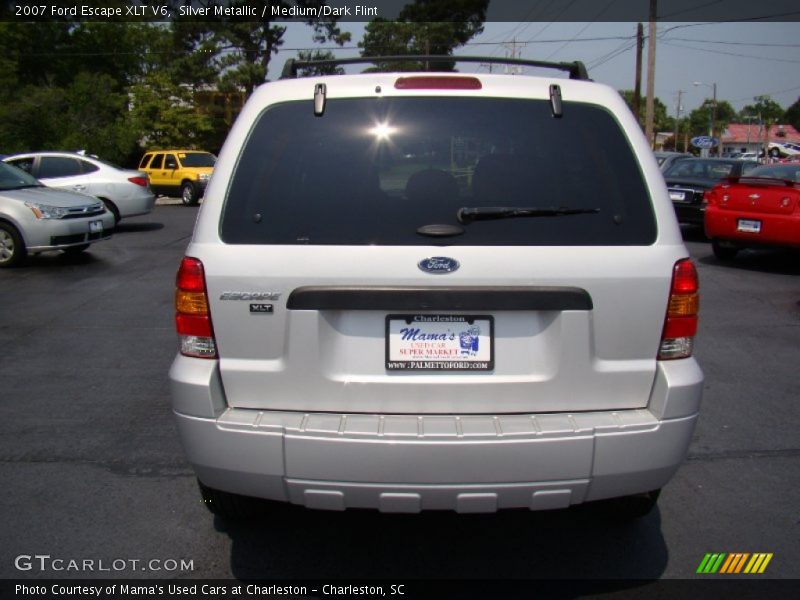 Silver Metallic / Medium/Dark Flint 2007 Ford Escape XLT V6