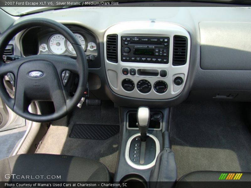 Silver Metallic / Medium/Dark Flint 2007 Ford Escape XLT V6