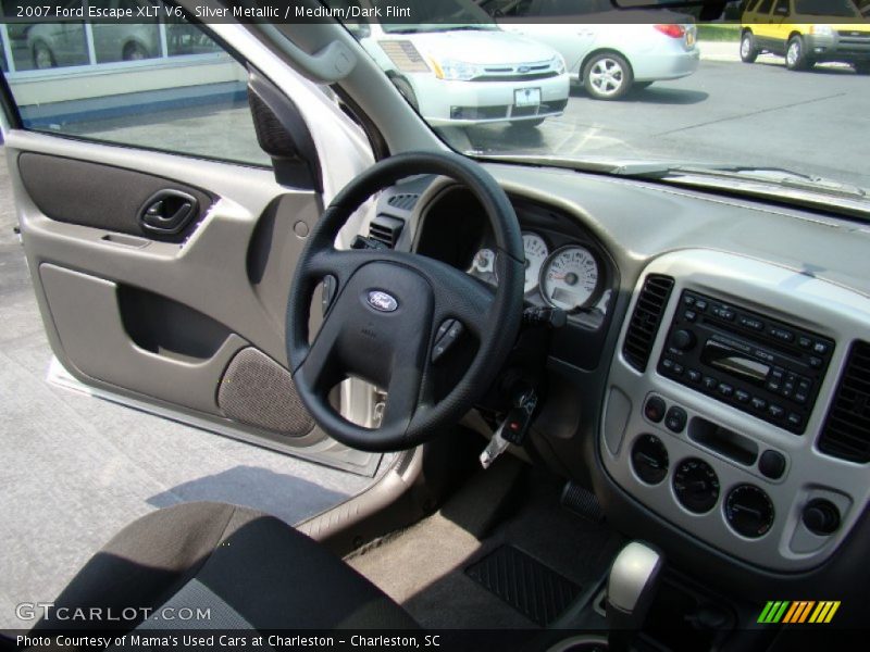 Silver Metallic / Medium/Dark Flint 2007 Ford Escape XLT V6